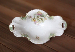 Antique Rare RS Prussia Floral Porcelain Bowl