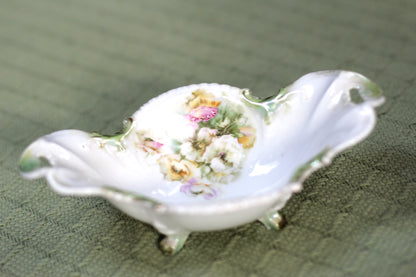 Antique Rare RS Prussia Floral Porcelain Bowl
