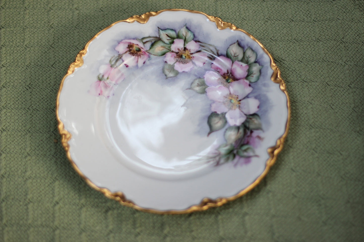Bavaria Germany Floral Porcelain Dish