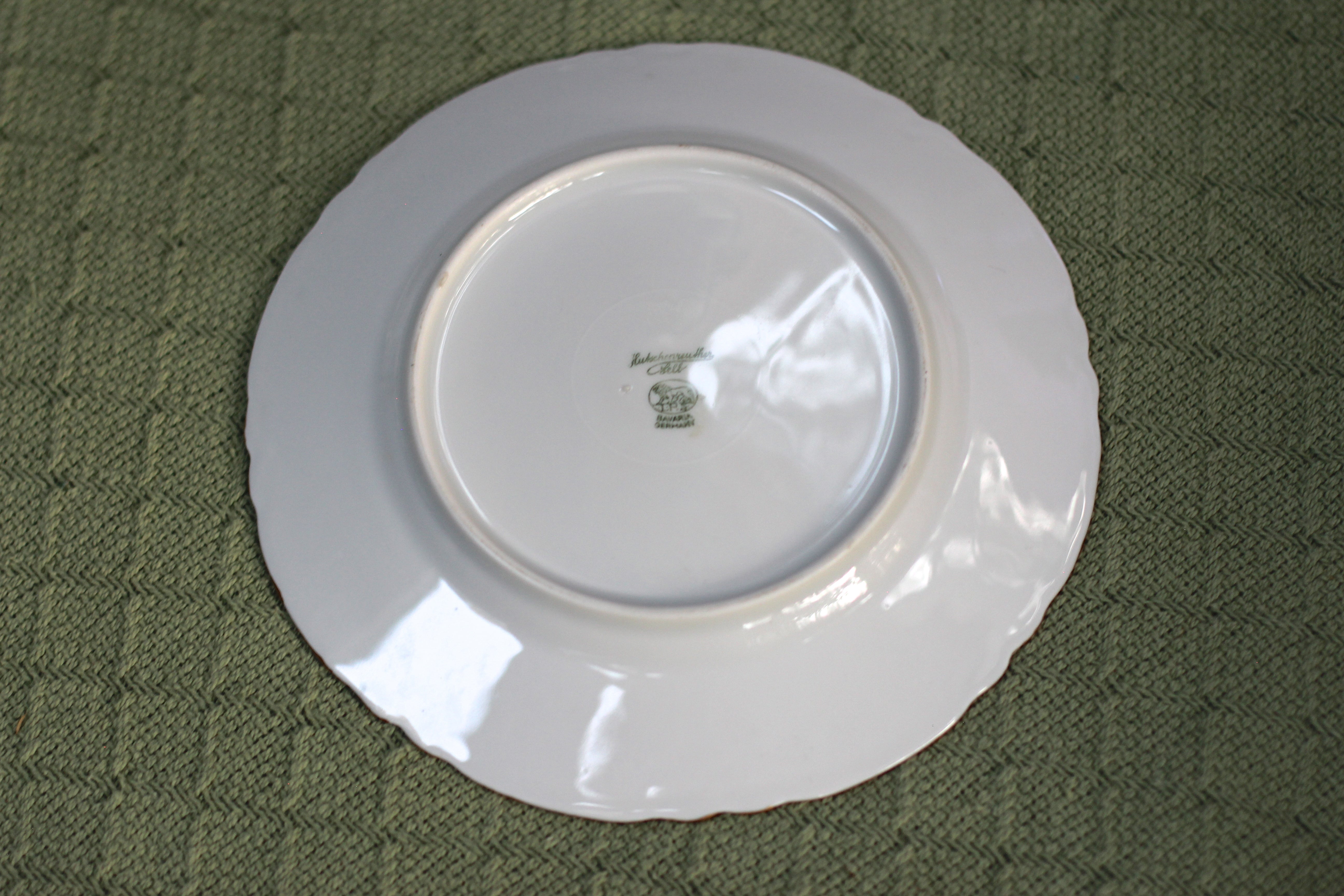 Bavaria Germany Floral Porcelain Dish