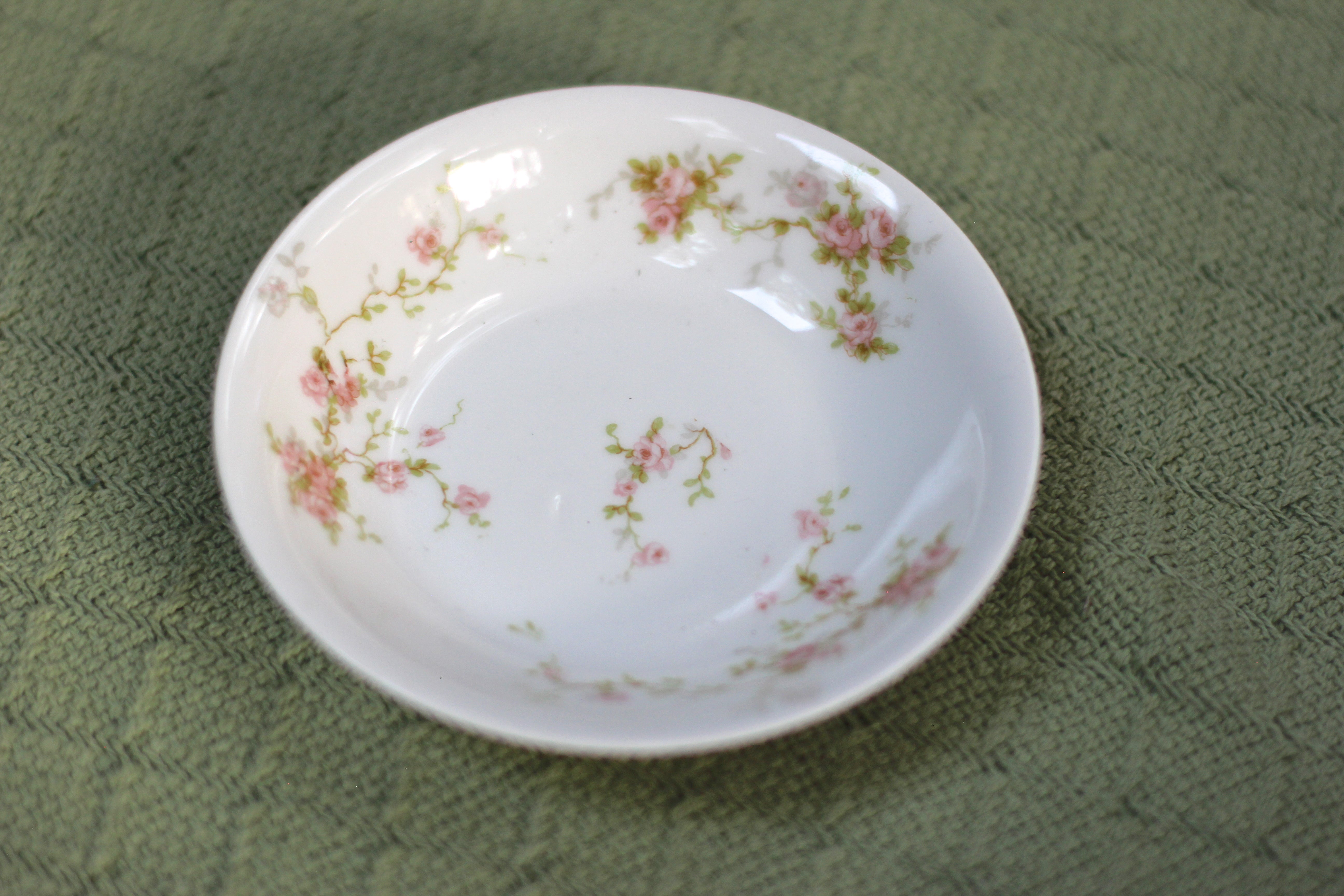 Limoges Theodore Haviland Floral Porcelain Dish