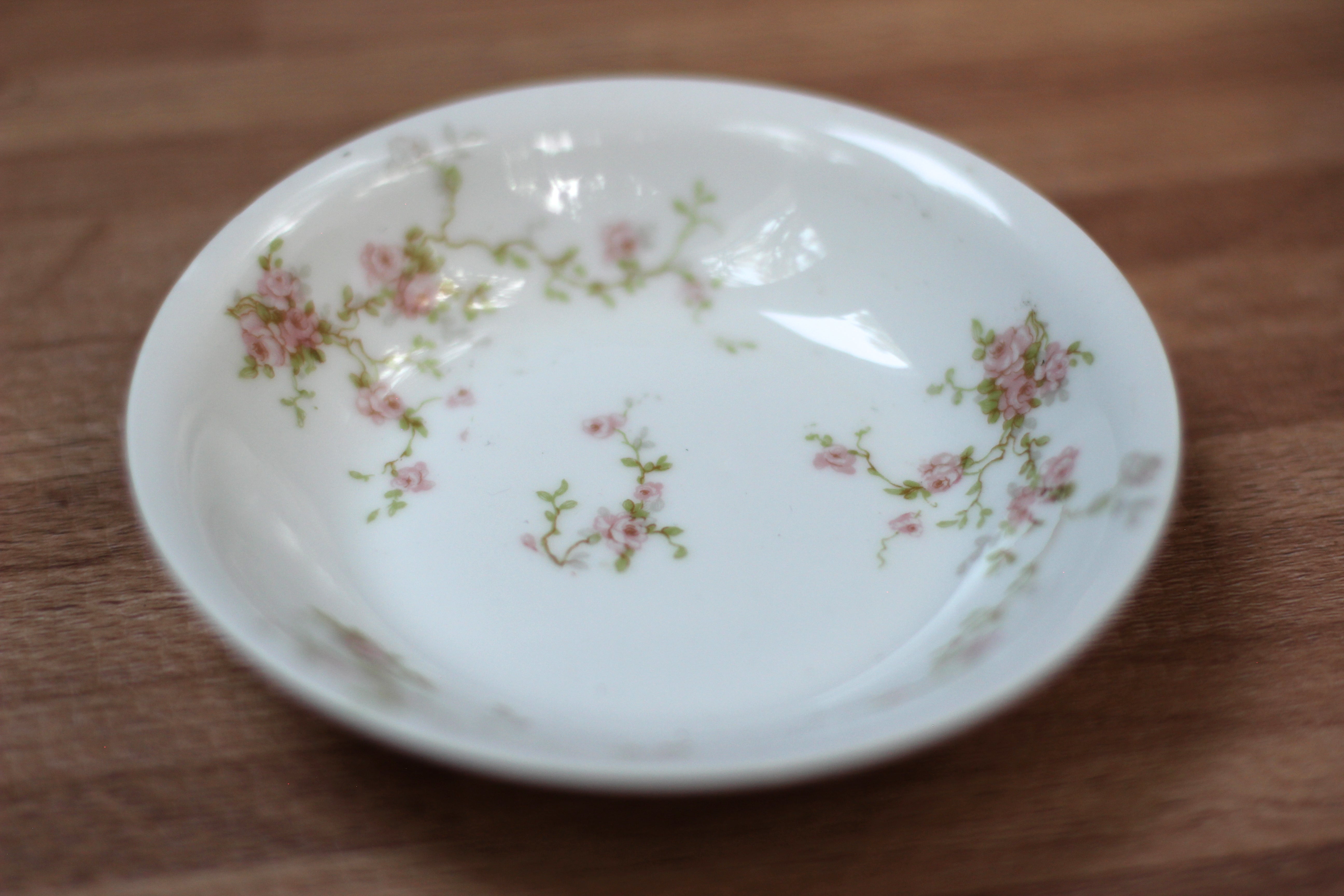 Limoges Theodore Haviland Floral Porcelain Dish