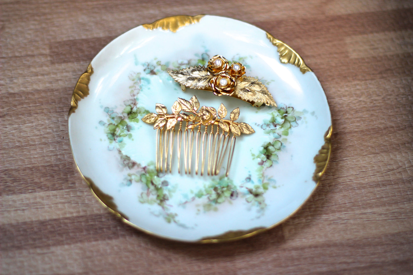 CFH GDM Leaves Porcelain Dish