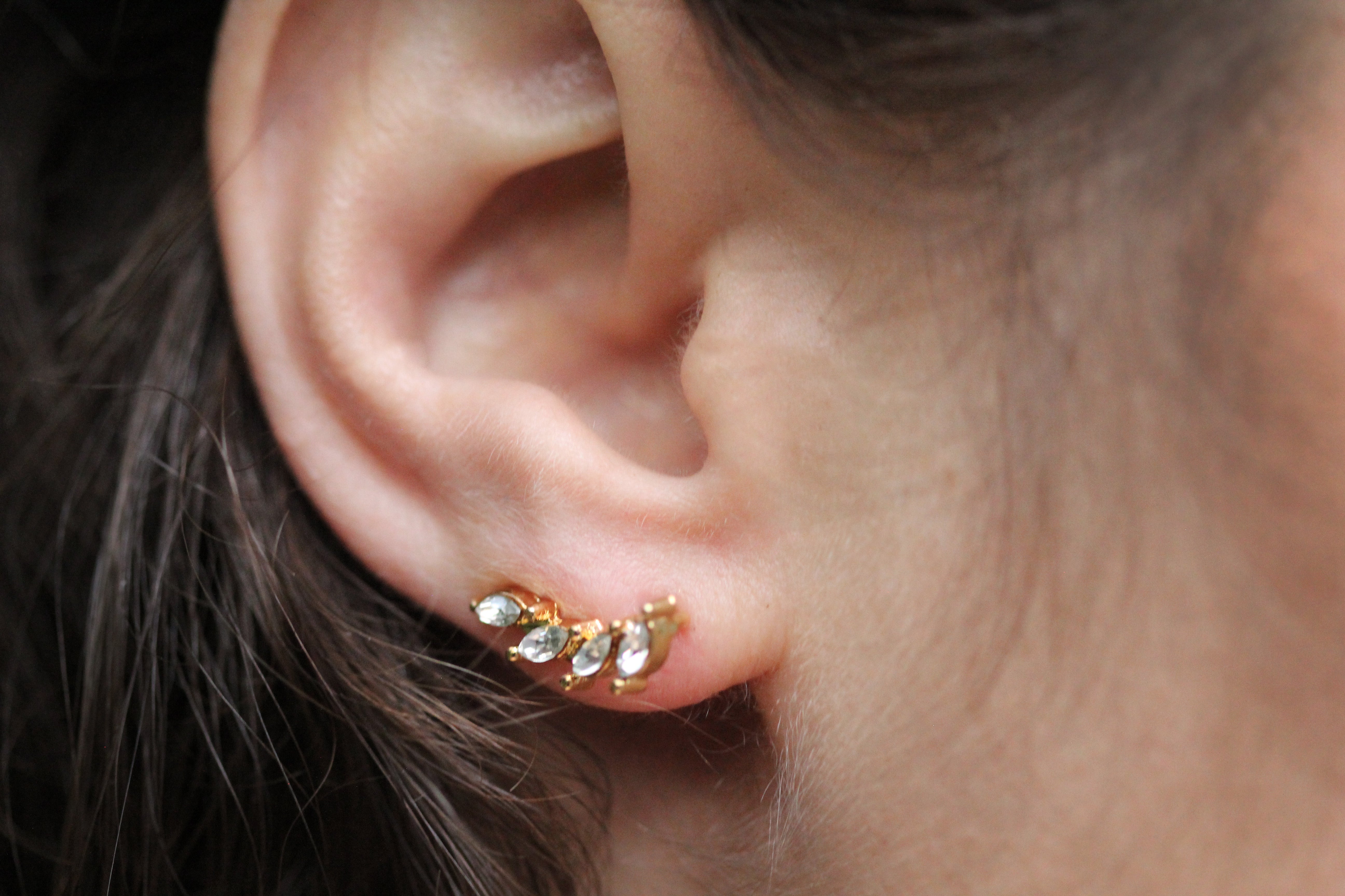 Preorder * Tiny Crystals Ear Cuff