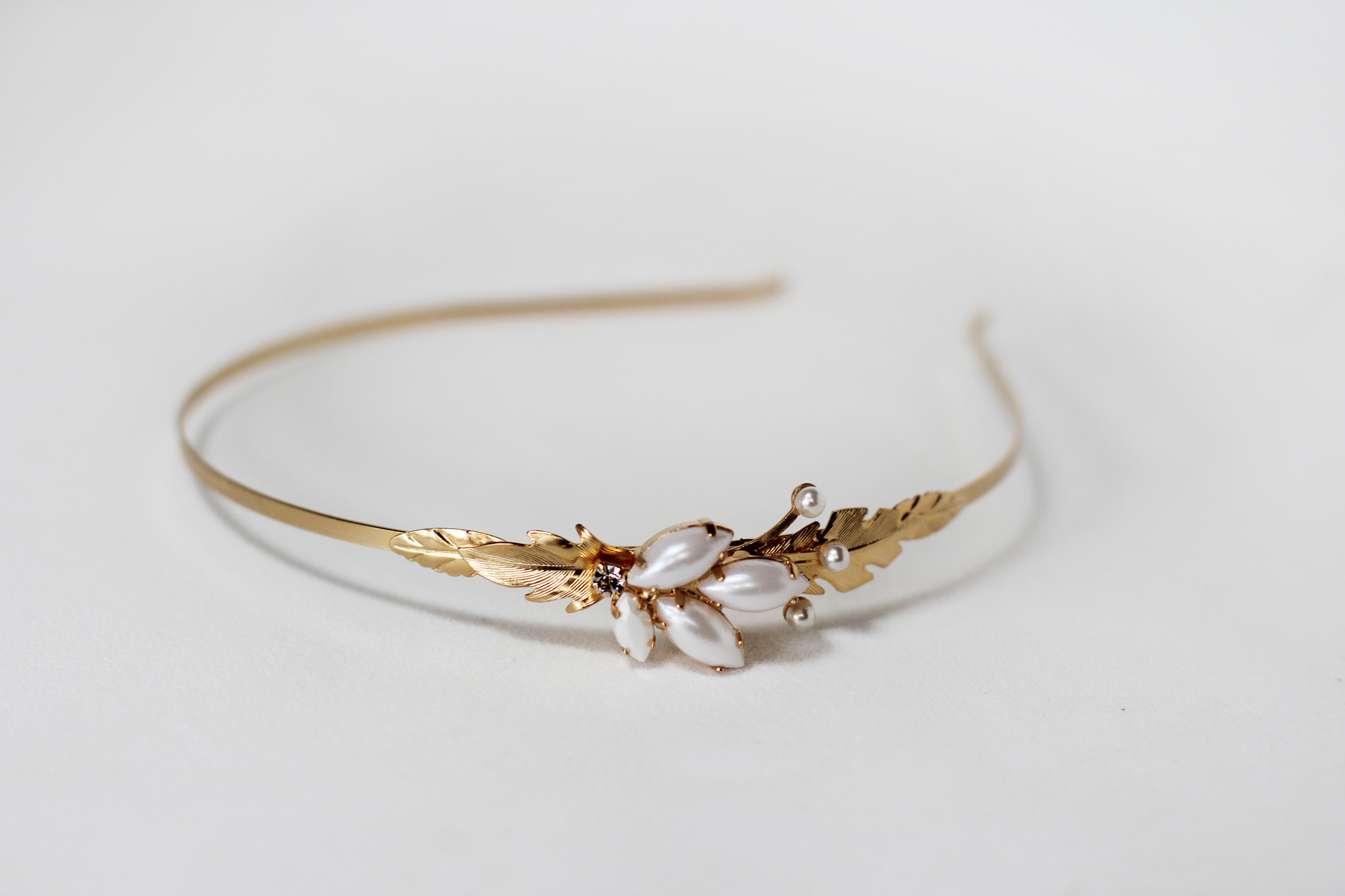 Preorder * Dawn Pearl Headband