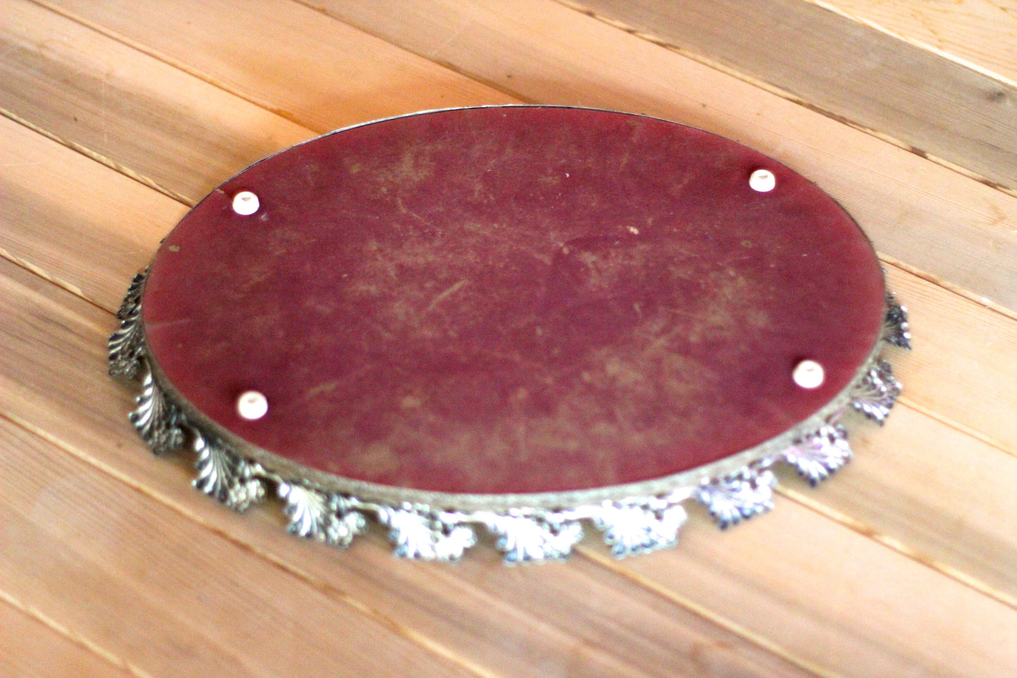 Sunflowers Antique Mirror Tray