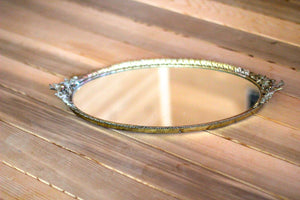 Matson Regency Bird Dogwood Mirror Tray #122