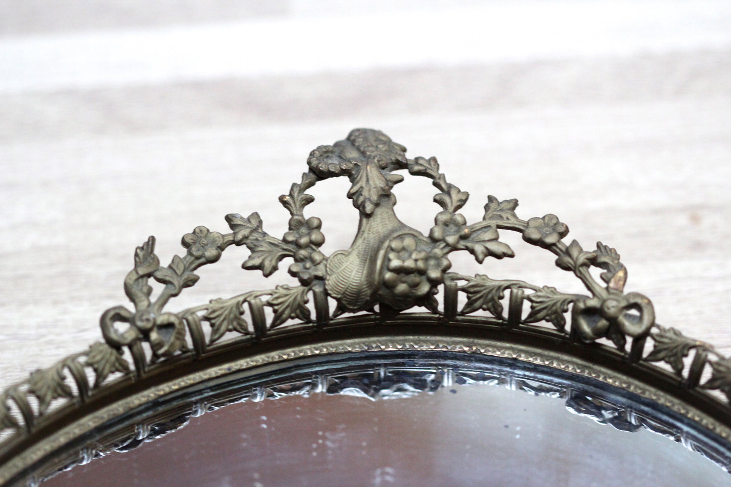 Victorian Antique Mirror Tray