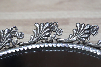 Sunflowers Antique Mirror Tray