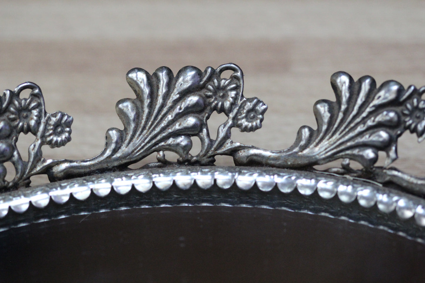 Sunflowers Antique Mirror Tray