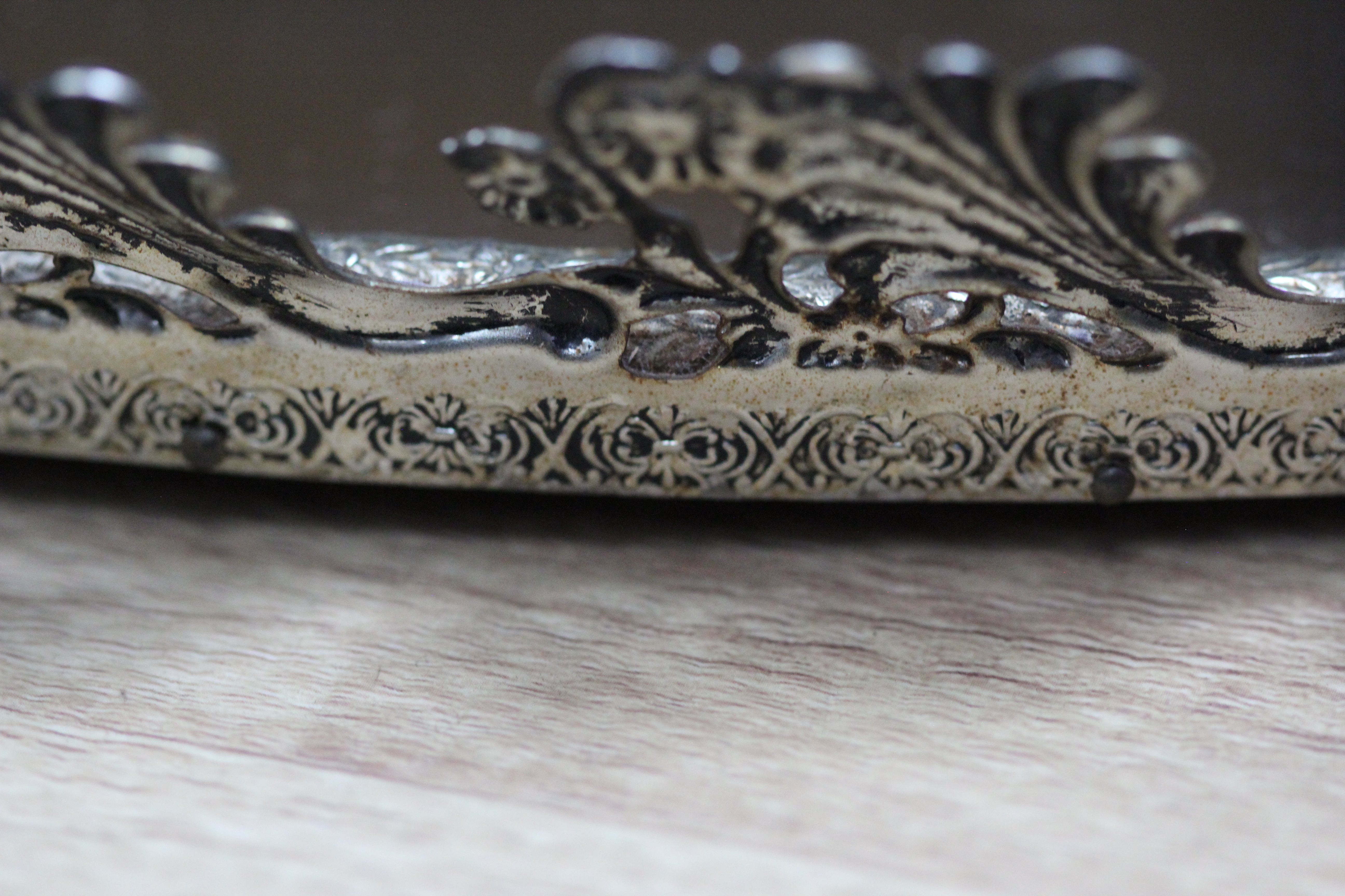 Sunflowers Antique Mirror Tray