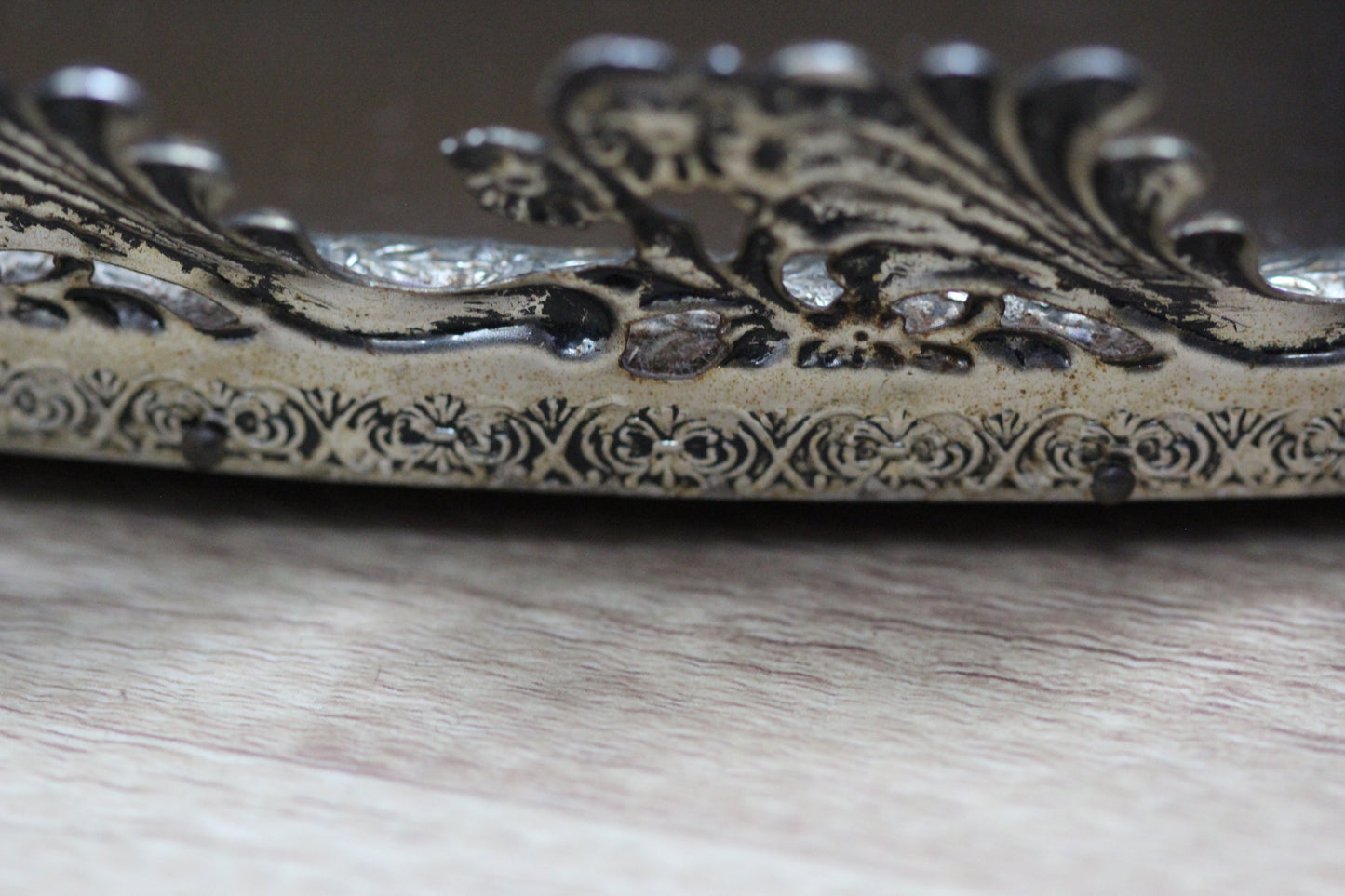 Sunflowers Antique Mirror Tray