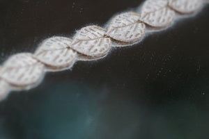 Rectangle Leaves Lace Antique Mirror Tray #119