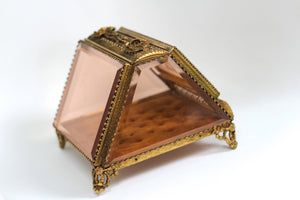 Rare French Victorian Jewelry Box #128