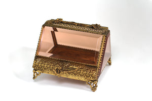 Rare French Victorian Jewelry Box #128