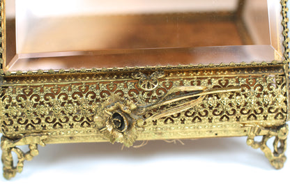 Rare French Victorian Jewelry Box #128