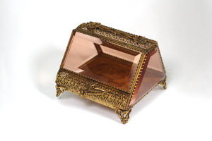 Rare French Victorian Jewelry Box #128
