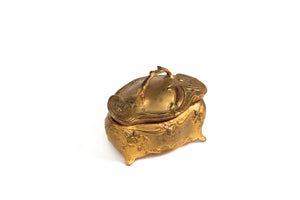Original Antique JB Art Nouveau Jewelry Box