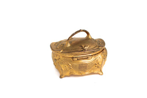 Original Antique JB Art Nouveau Jewelry Box
