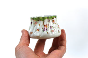 Antique Floral Porcelain Cup