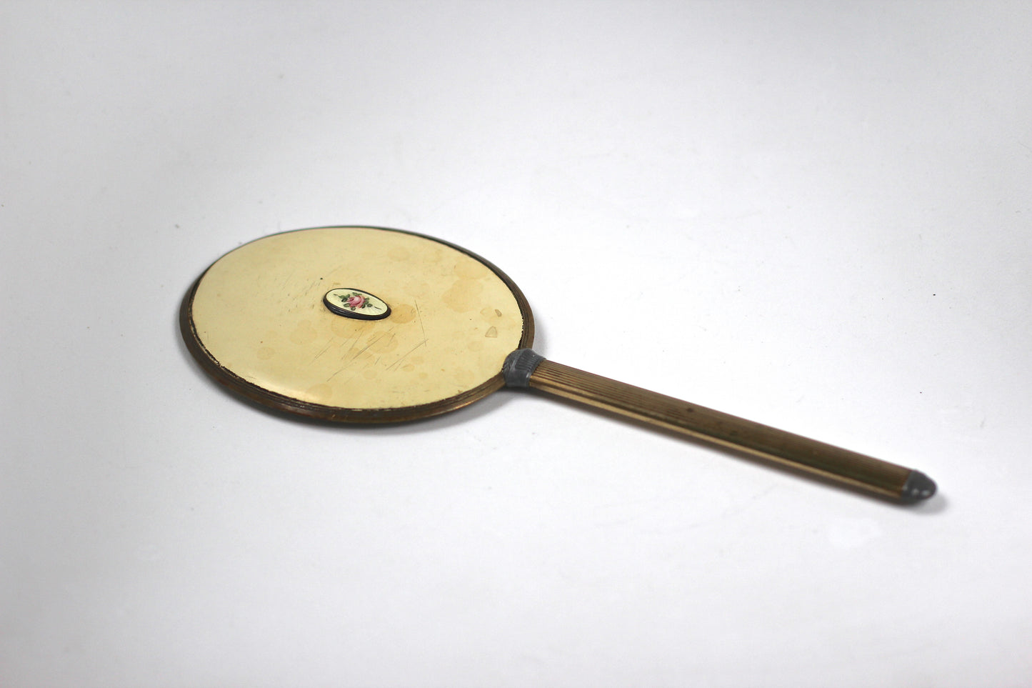 Antique Rose Hand Mirror