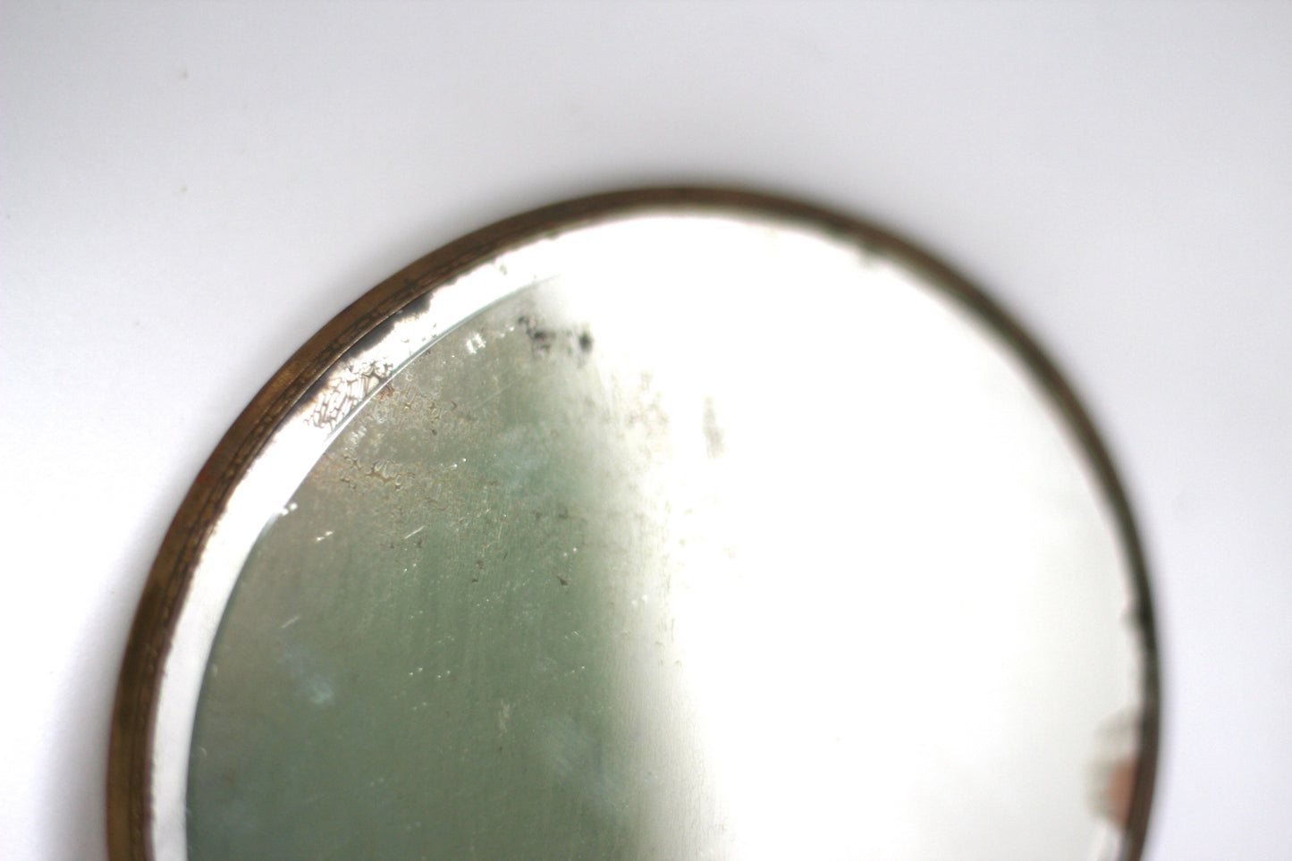 Antique Rose Hand Mirror