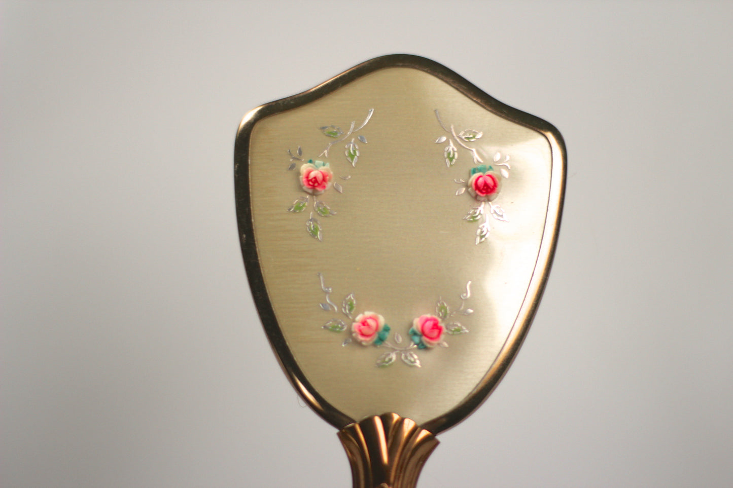 Antique Pink Roses Vanity Set