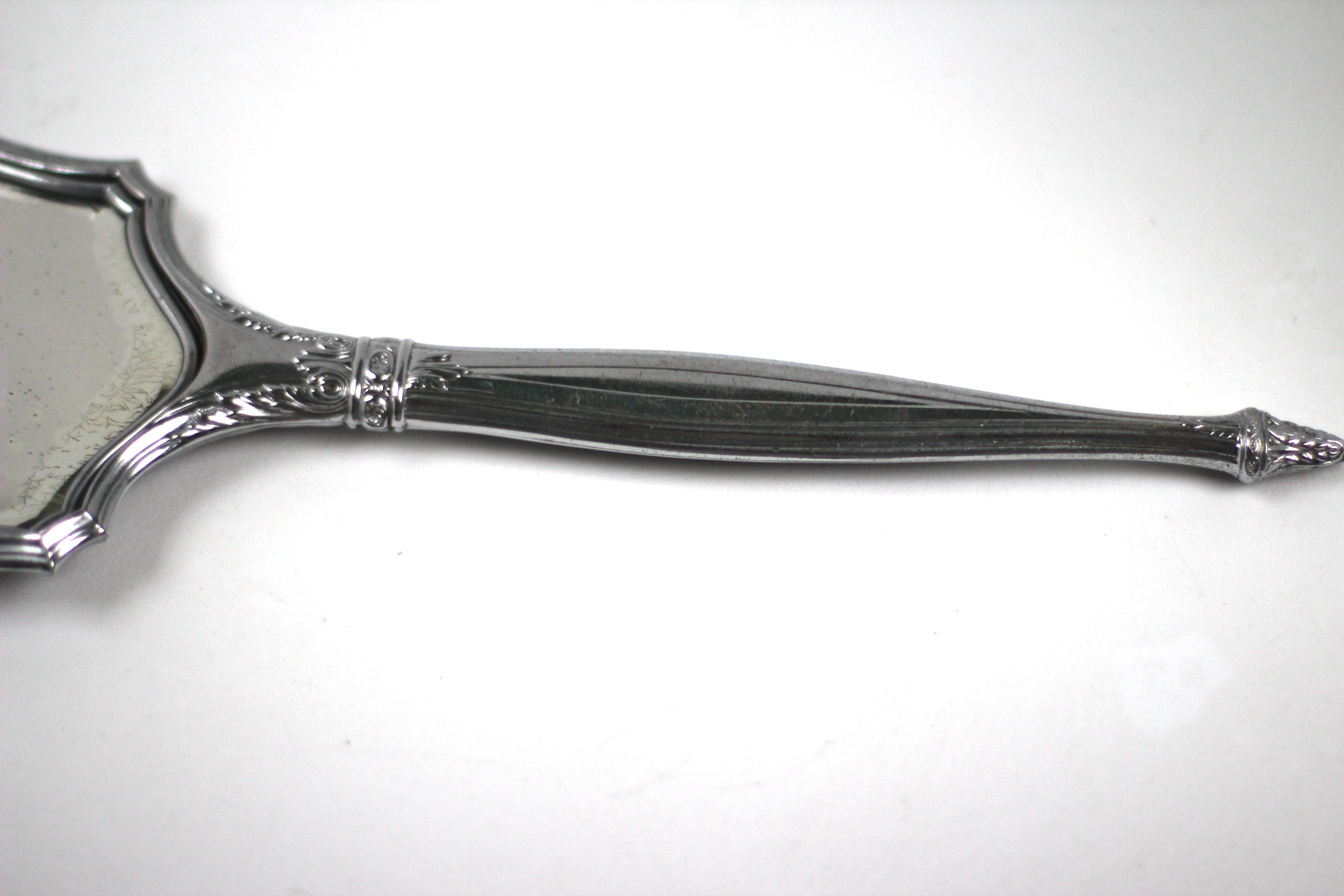 Antique Black Rosebud Vanity Set