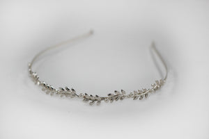 Pearls and Leaves Headband