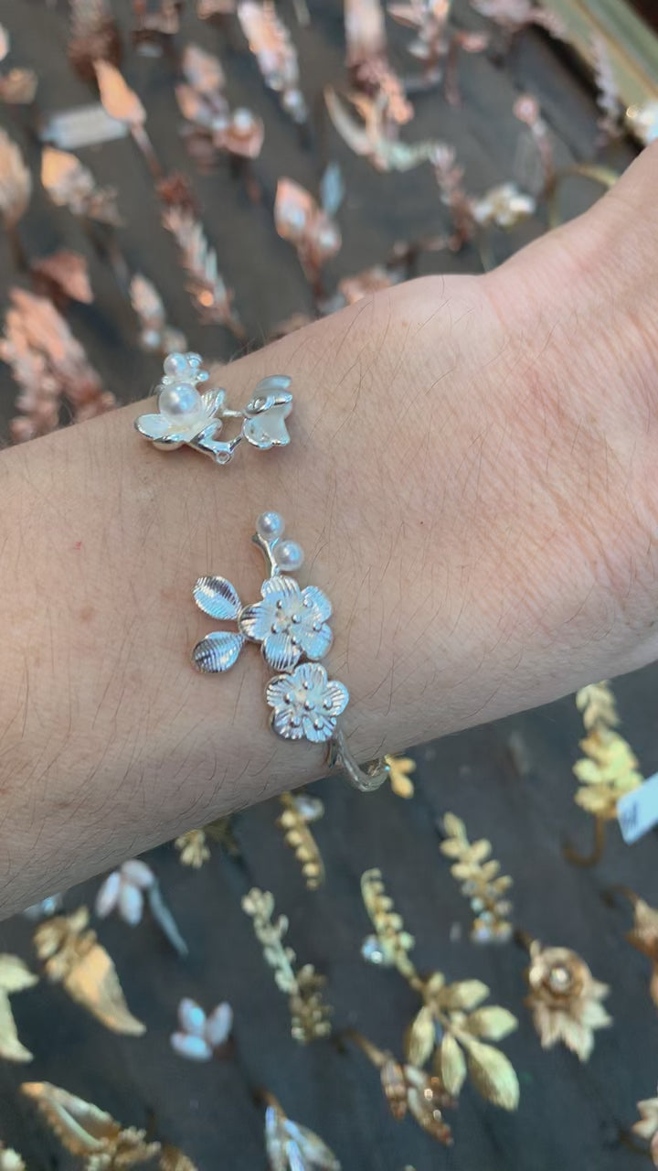 Butterfly & Ladybug Meadows Floral Bracelet