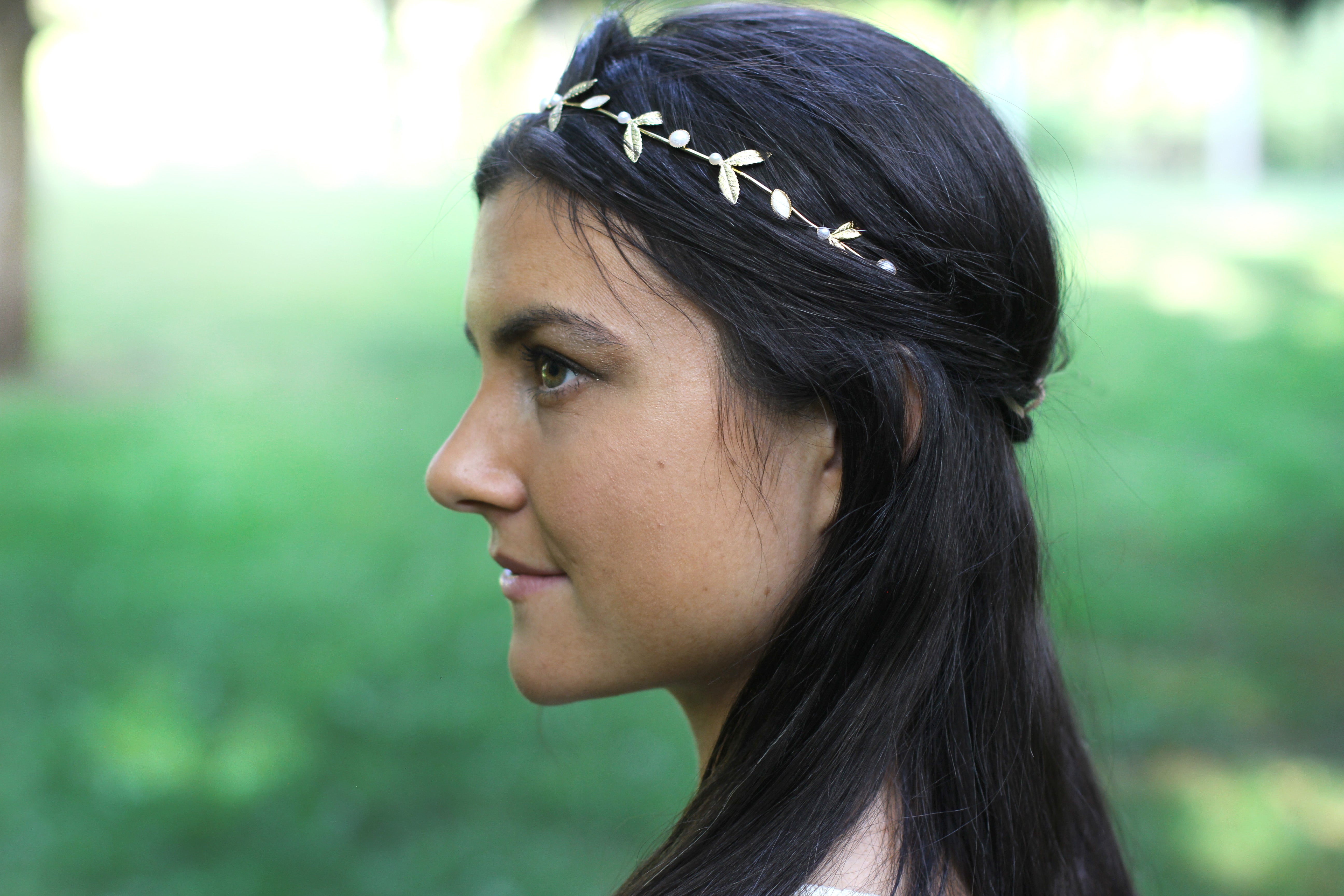 Preorder* Suzanne Double Leaves & Pearls Wreath