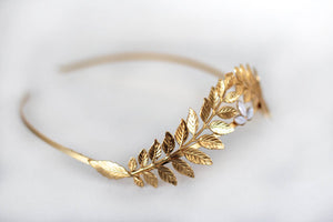 Preorder* Athena Crown With Pearls