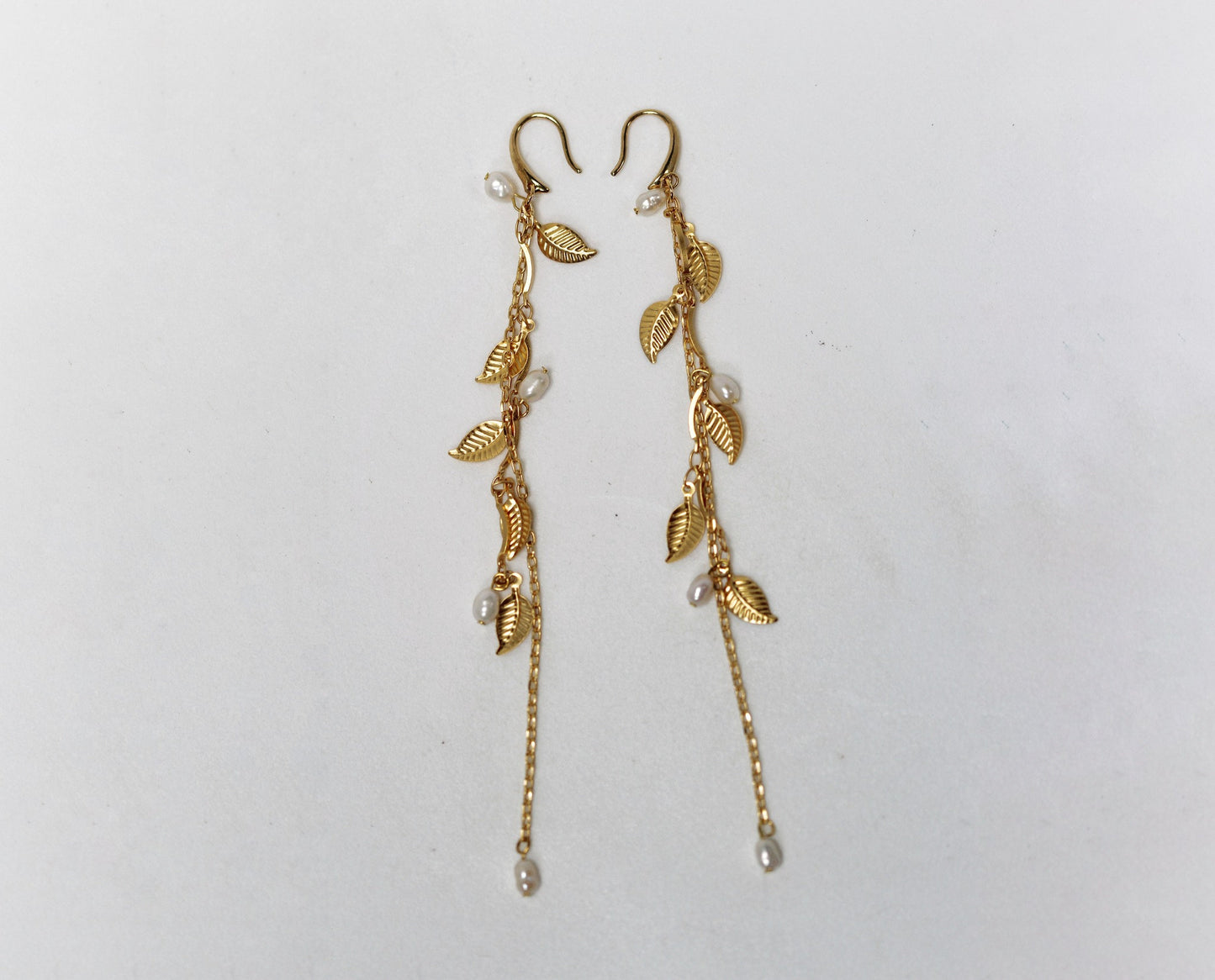 Preorder* Leaf Waterfall Earrings