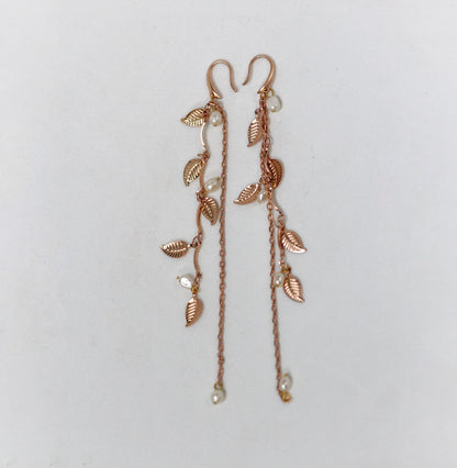 Preorder* Leaf Waterfall Earrings
