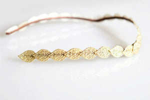 Preorder* Small Fabric Leaf Goddess Crown