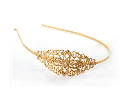 Mimoki Gold Bell Headband in Gold Disney Parks Beauty and the Beast Bow Belle Mickey Minnie  main image 3
