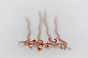 Preorder *** Enchanted Garden Floral Hair Prong