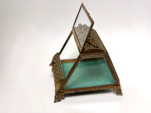 Antique Dov & Angeles Turquoise Jewelry Box