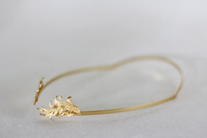 Swirly Feather Goddess Crown