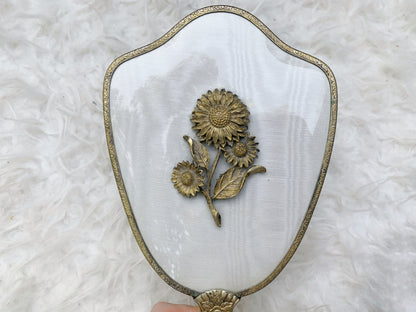 Antique Sunflowers Hand Mirror
