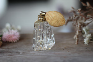 Vintage Clear Atomizer Perfume Bottle