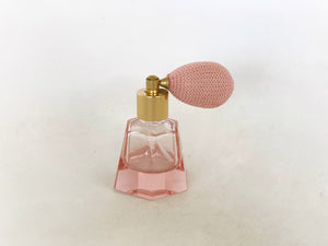 Antique Pink Perfume Bottle