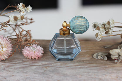 Antique Light Blue Perfume Bottle
