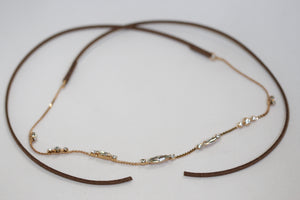 Aquarius Crystals Hair Chain