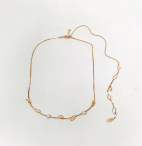 Preorder * Elvira Back Drop Lariat Necklace