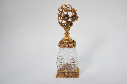 Antique Square Victorian Perfume Bottle