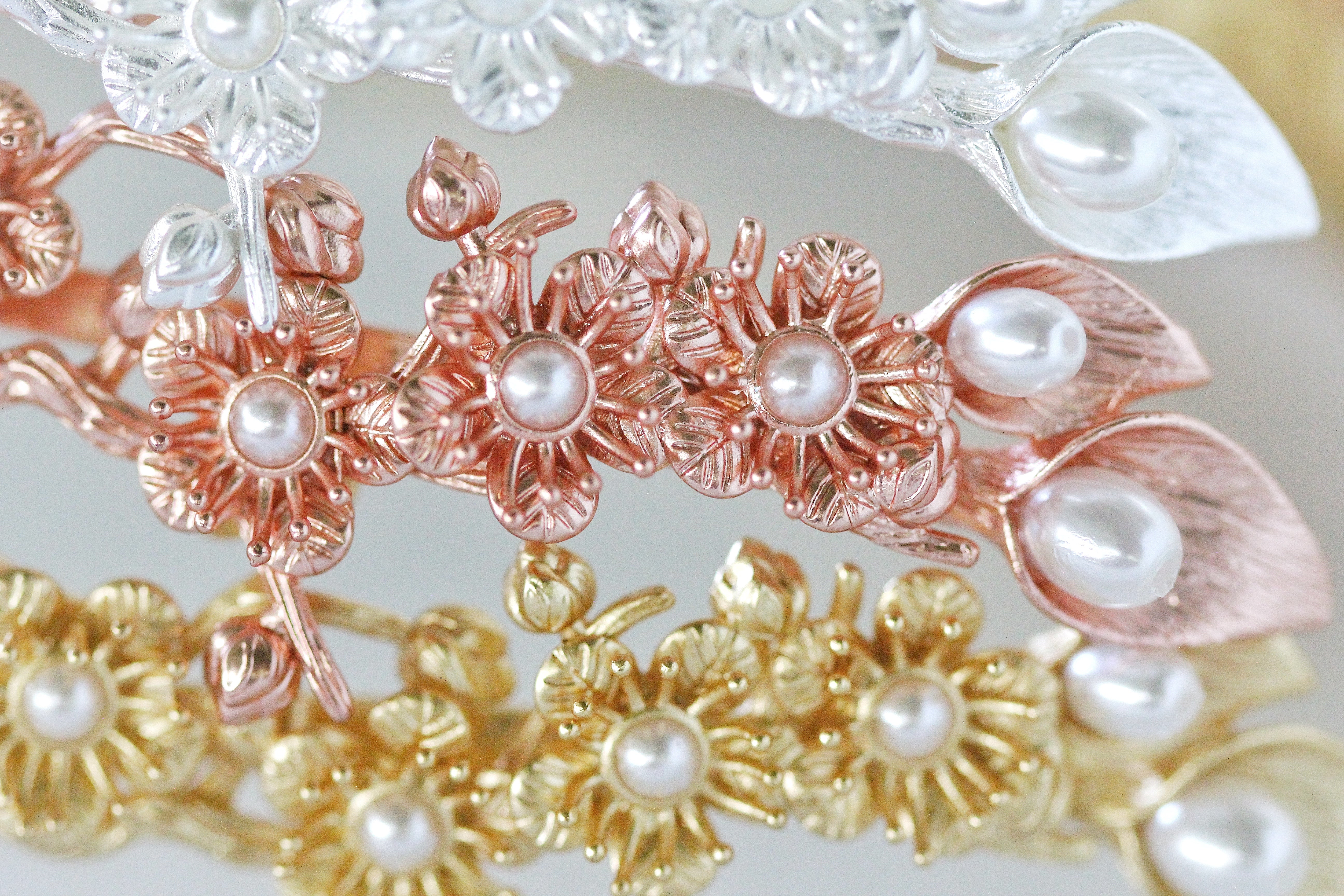 Royal Calla Lily Bloom Goddess Crown