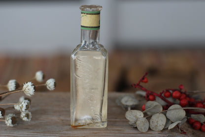 Antique Floral Lily of the Valley Perfume Bottle