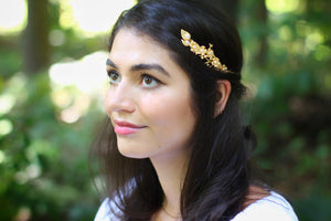 Royal Calla Lily Bloom Goddess Crown