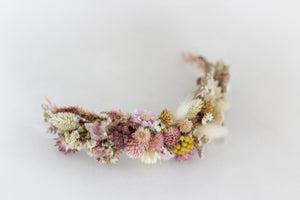 Preorder * Pink Blossom Dried Flowers Wreath
